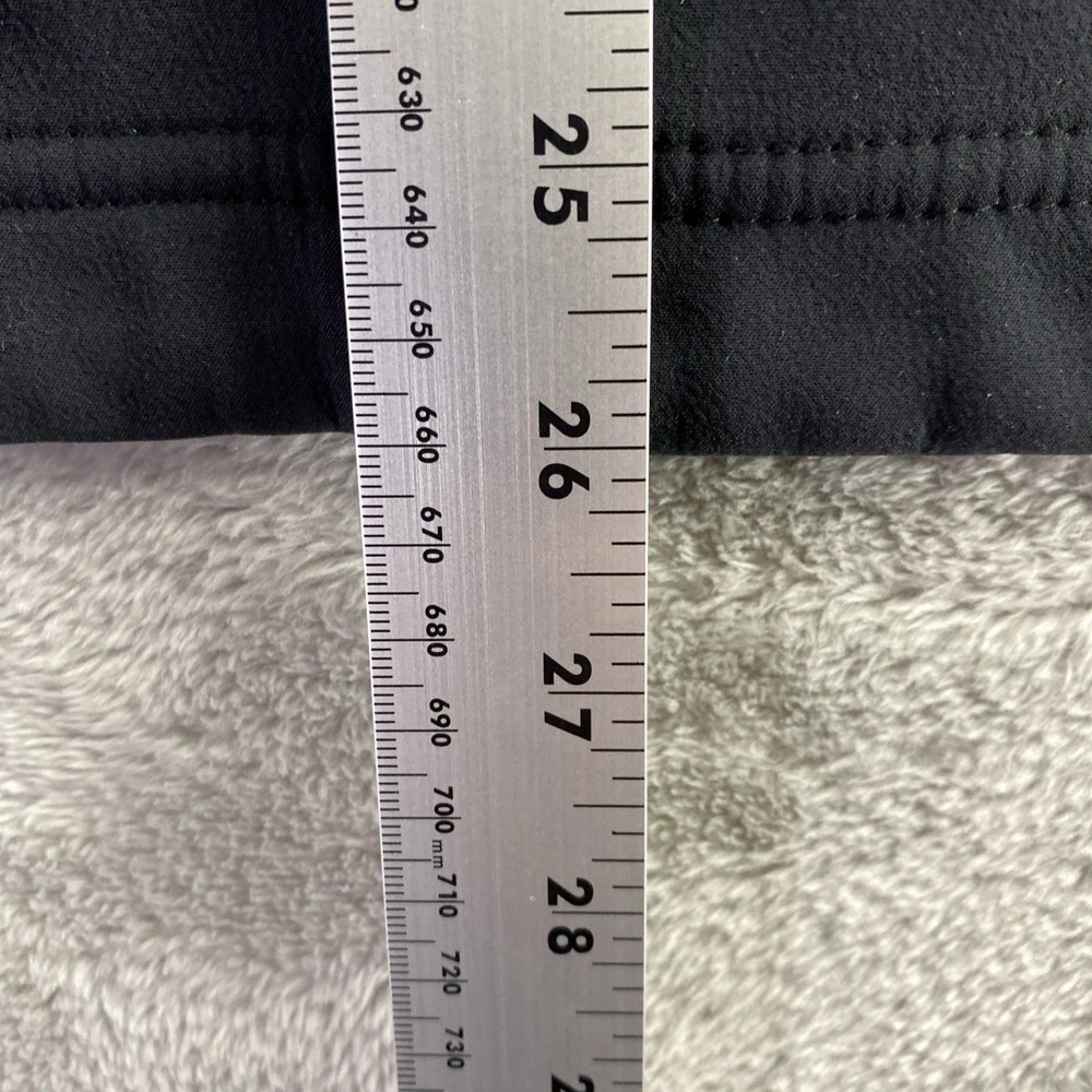 LL Bean Windproof Soft Shell Jacket Womens Large Black Full Zip Fleece Outdoor - Picture 10 of 11